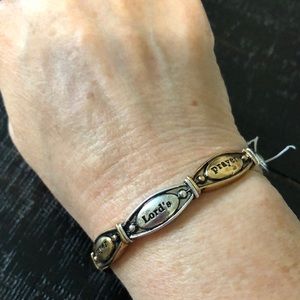 NWT “Lord’s Prayer Stretch Bracelet!